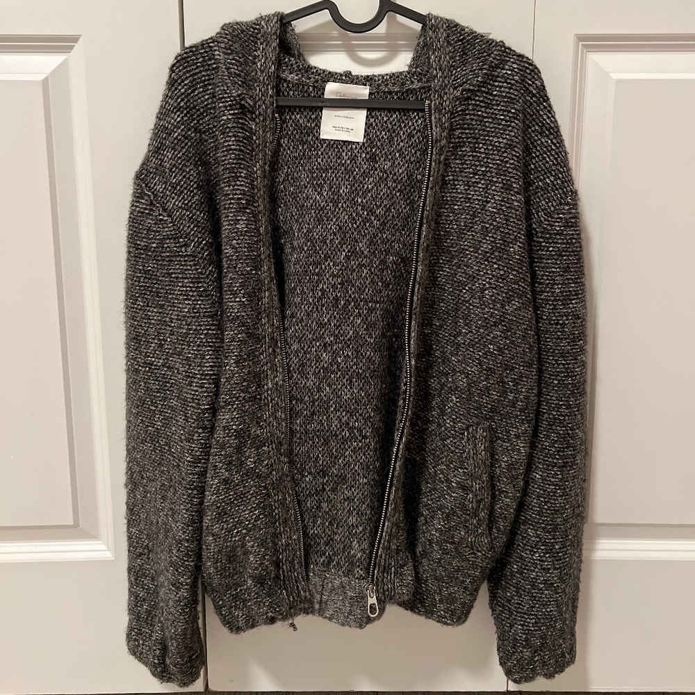 Zara zip up, wool jacket.